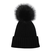 LOGO BEANIE WITH PON PON