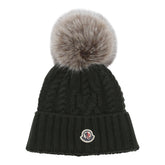 LOGO BEANIE WITH PON PON