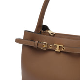 BORSA A MANO T SIGNATURE MINI IN PELLE