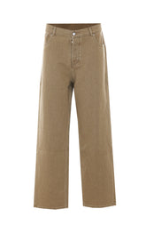 WASHED STRAIGHT JEANS
