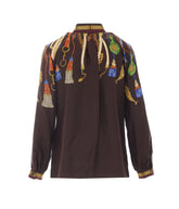 CAMICIA CON STAMPA NAPPINE