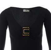 SWEATER WITH JEWEL LOGO