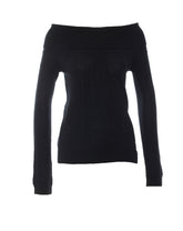 MAGLIA IN LANA CON SCOLLO BARDOT