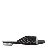 CRYSTAL STRAP SANDALS