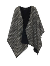 GANCINI REVERSIBLE PONCHO