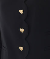 GIACCA CON BOTTONI A CUORE