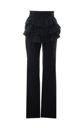 PANTALONE CON RUCHES POSTERIORI