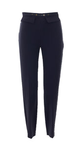 PANTALONE IN DOUBLE CREPE STRETCH