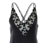 SILK AND LACE DRESS