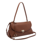 BORSA A SPALLA CON LOGO GANCINI