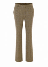 FLARED HOUNDSTOOTH AND PRINCE OF WALES PANTS