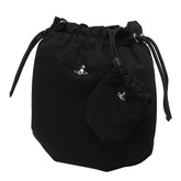 DRAWSTRING BUCKET BAG