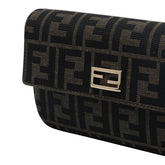FF JACQUARD TUBE WALLET ON CHAIN