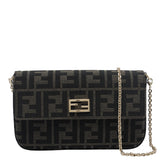 FF JACQUARD TUBE WALLET ON CHAIN