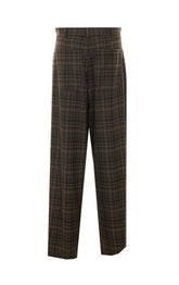 OVER CHECK PANTS