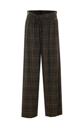 OVER CHECK PANTS