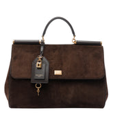MY SICILY SUEDE HANDBAG