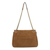 LARGE CHARLIE SUEDE SHOULDER BAG
