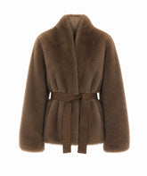 GIACCA IN FAUX FUR