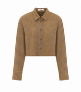 CROPPED SHIRT JACKET