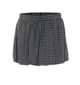 CHECK SKIRT