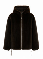 REVERSIBLE MINK JACKET