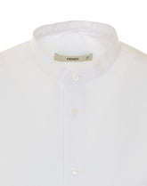 CAMICIA IN POPELINE BIANCO