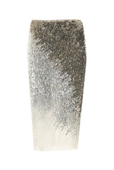 GONNA IN TULLE METALLIZZATO