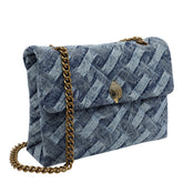 BORSA A TRACOLLA KENSINGTON LARGE IN DENIM