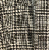 CHECK MOTIF DOUBLE BREASTED JACKET