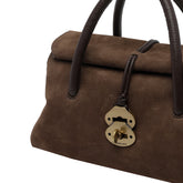 SMALL DOTTA NABUK HANDBAG