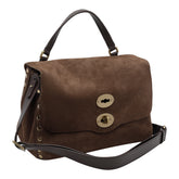 SMALL POSTINA JONES NABUK HANDBAG