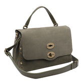 SMALL POSTINA JONES NABUK HANDBAG