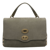 SMALL POSTINA JONES NABUK HANDBAG