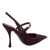 SUEDE SLINGBACK