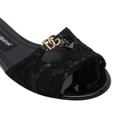 LACE FLAT SANDALS