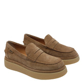 SUEDE LOAFERS