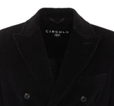 VELVET DOUBLE BREASTED JACKET