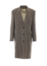 SINGLE BREASTED BUTTON COAT