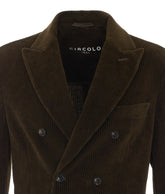 VELVET DOUBLE BREASTED JACKET