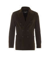 VELVET DOUBLE BREASTED JACKET