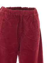 PANTALONE PENSIL IN VELLUTO