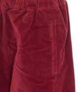 PANTALONE PENSIL IN VELLUTO
