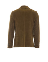 VELVET DOUBLE BREASTED JACKET
