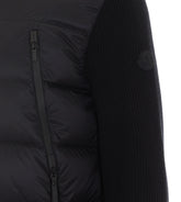 CARDIGAN IMBOTTITO CON LOGO