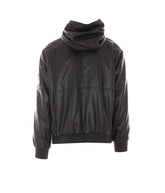 GIACCA NEO CON CAPPUCCIO IN PELLE