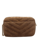 SUEDE LOULOU CAMERA BAG