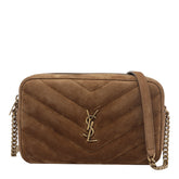 SUEDE LOULOU CAMERA BAG