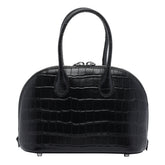 CROCODILE PRINT TOAST MINI HANDBAG