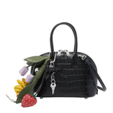 CROCODILE PRINT TOAST MINI HANDBAG